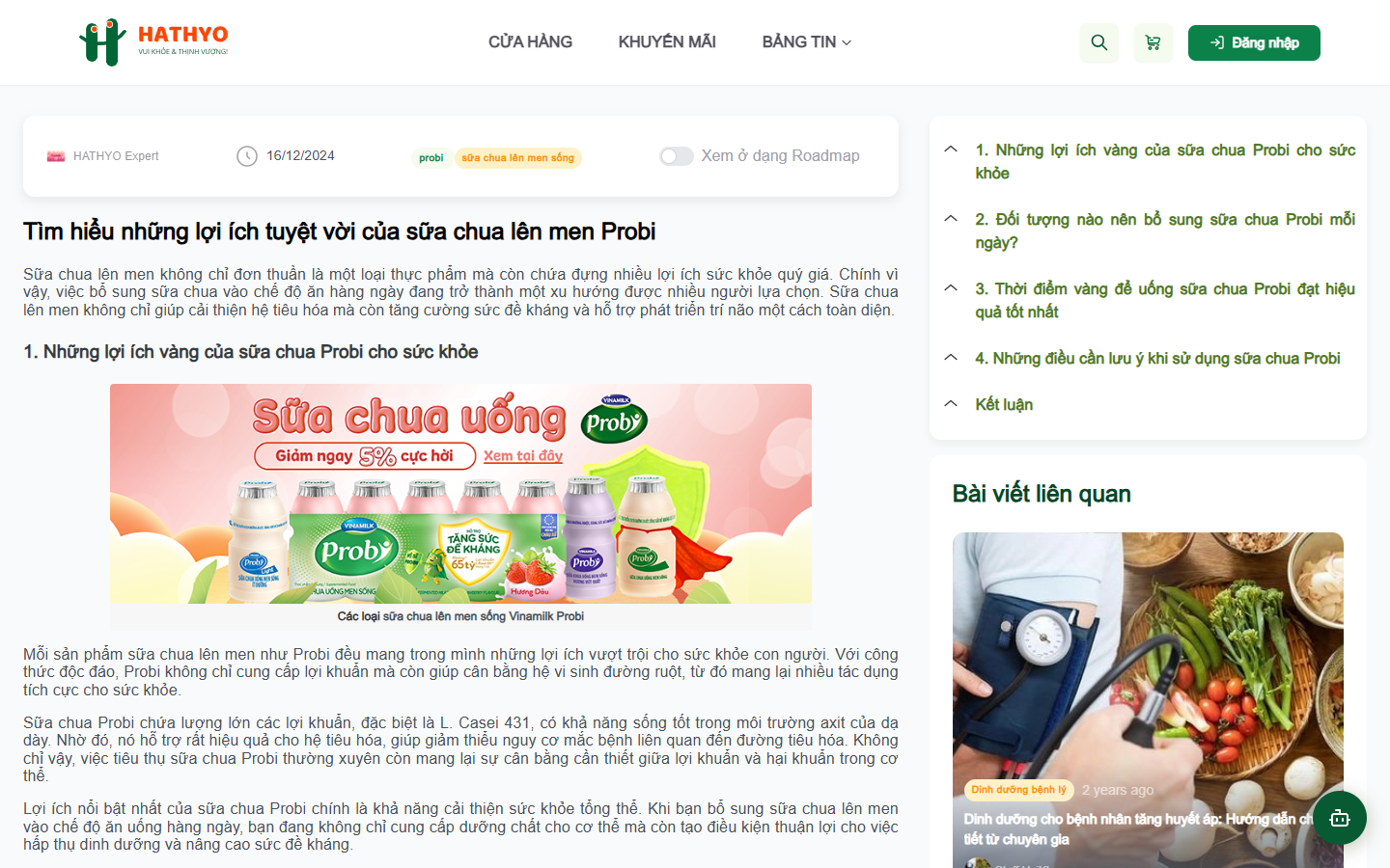 Trang chi tiết sản phẩm, giỏ hàng, chính sách hoa hồng đại lý & CTV